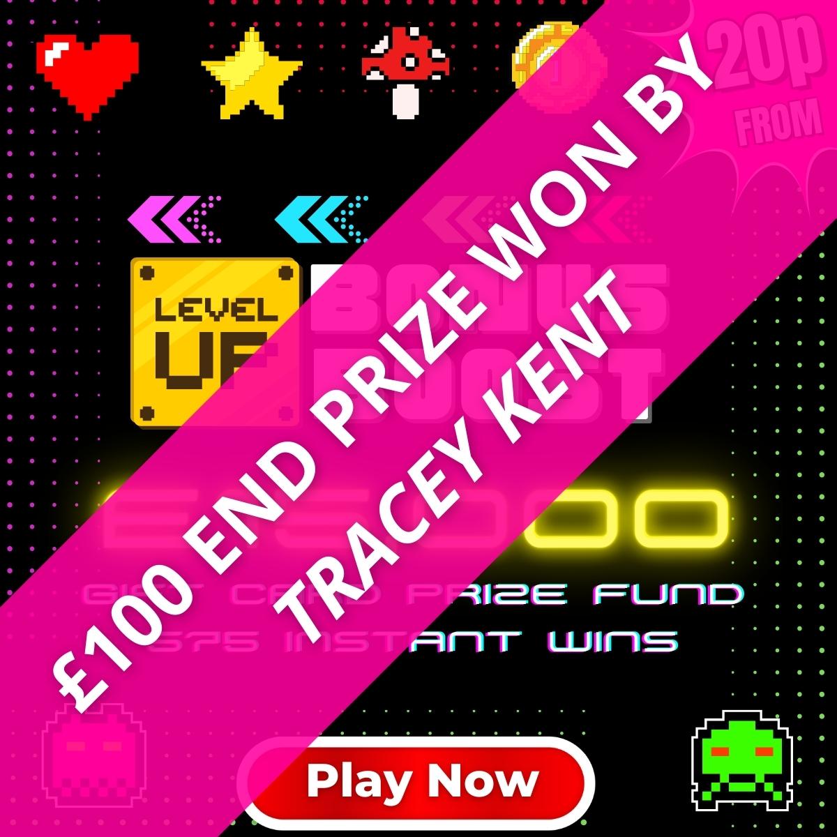 Level Up | £15k Instant Win &amp; £100 Prize Draw ID:1606231