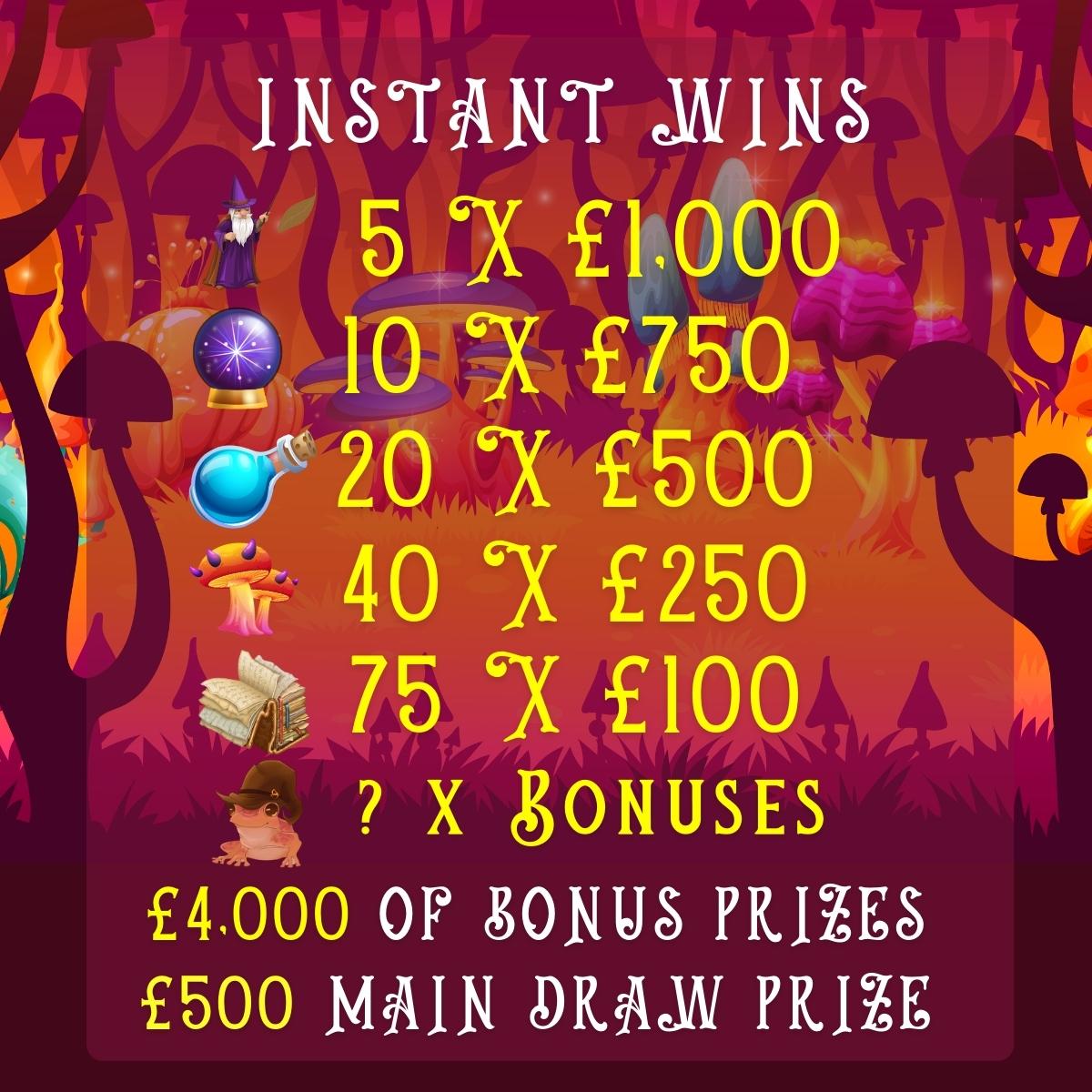 Magic World | £40k Instant Win &amp; £500 Prize Draw | ID:0906231